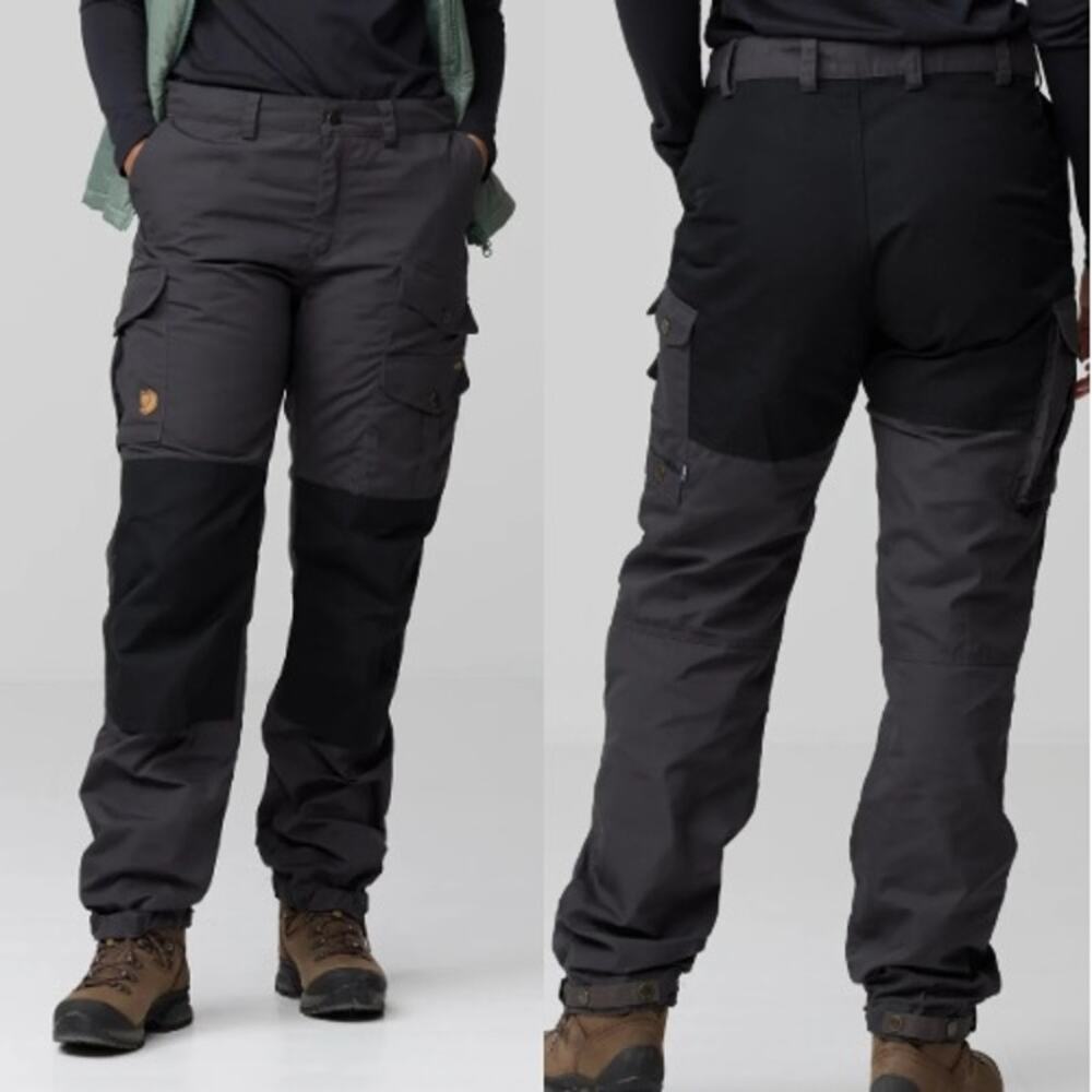 Fjällräven Vidda Pro G-100 Mid Rise Colorblock Trouser Pants Women's Size US 35